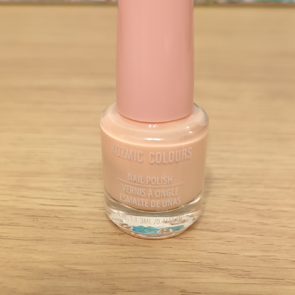 NWOT Kozmic Colours Peach Nail Polish